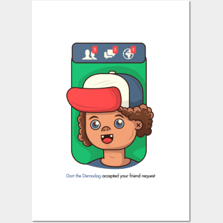 Dustin from Stranger Things has a New Friend! Posters and Art